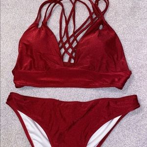 Cupshe Strappy Bikini Set